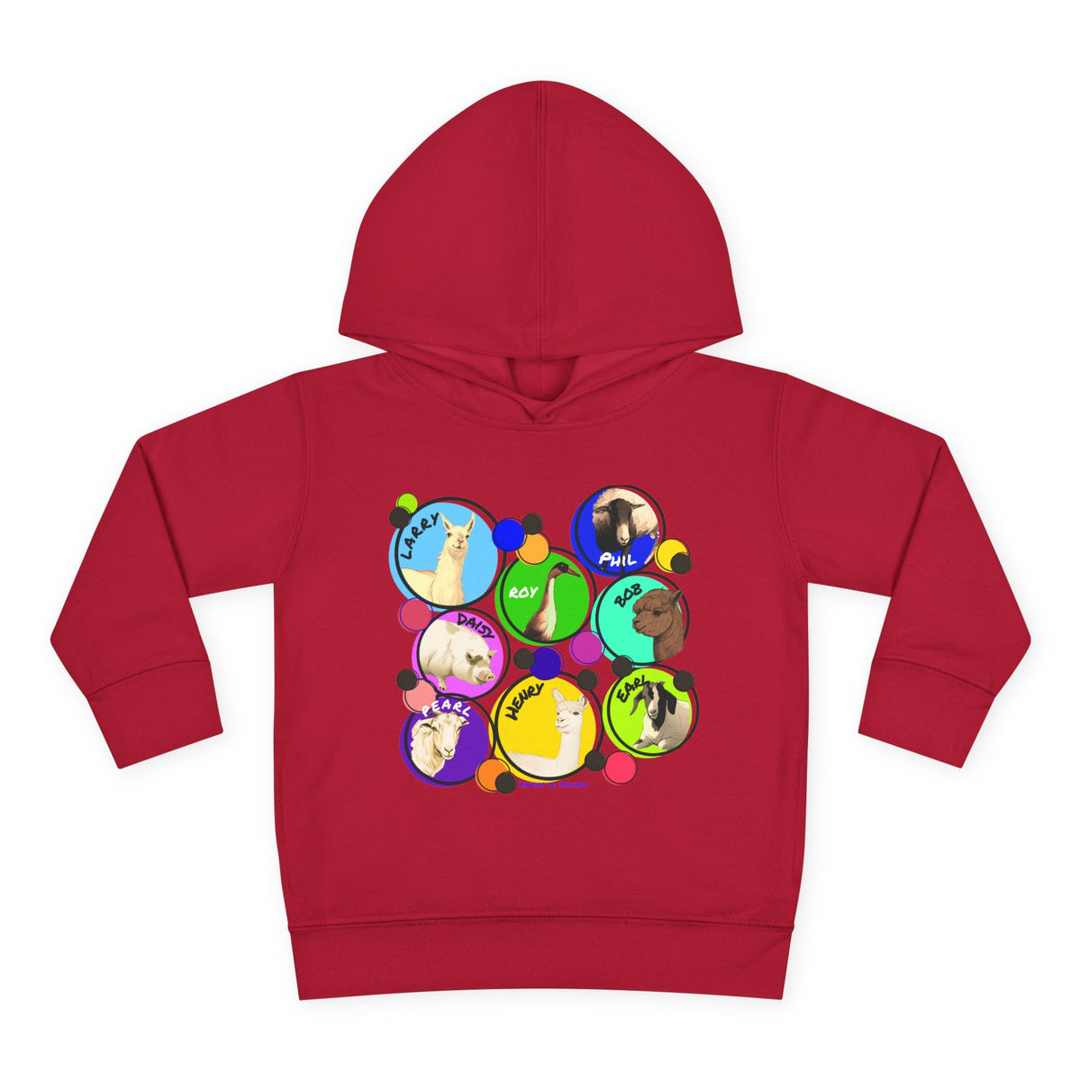 TODDLER  HOODIE - THE WHOLE GANG - CALI SUN