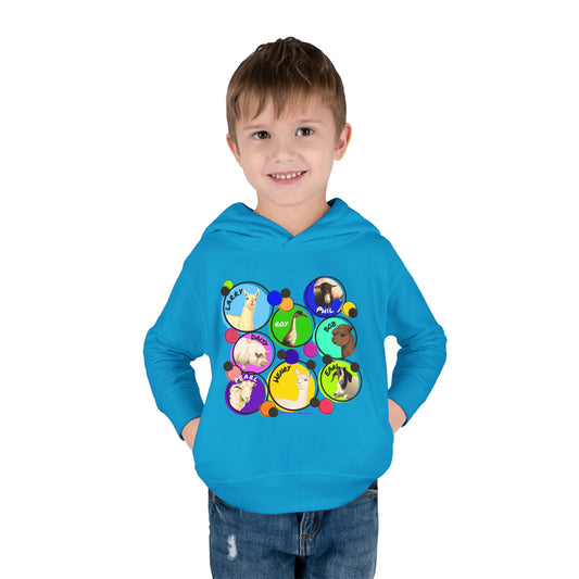 TODDLER  HOODIE - THE WHOLE GANG - CALI SUN