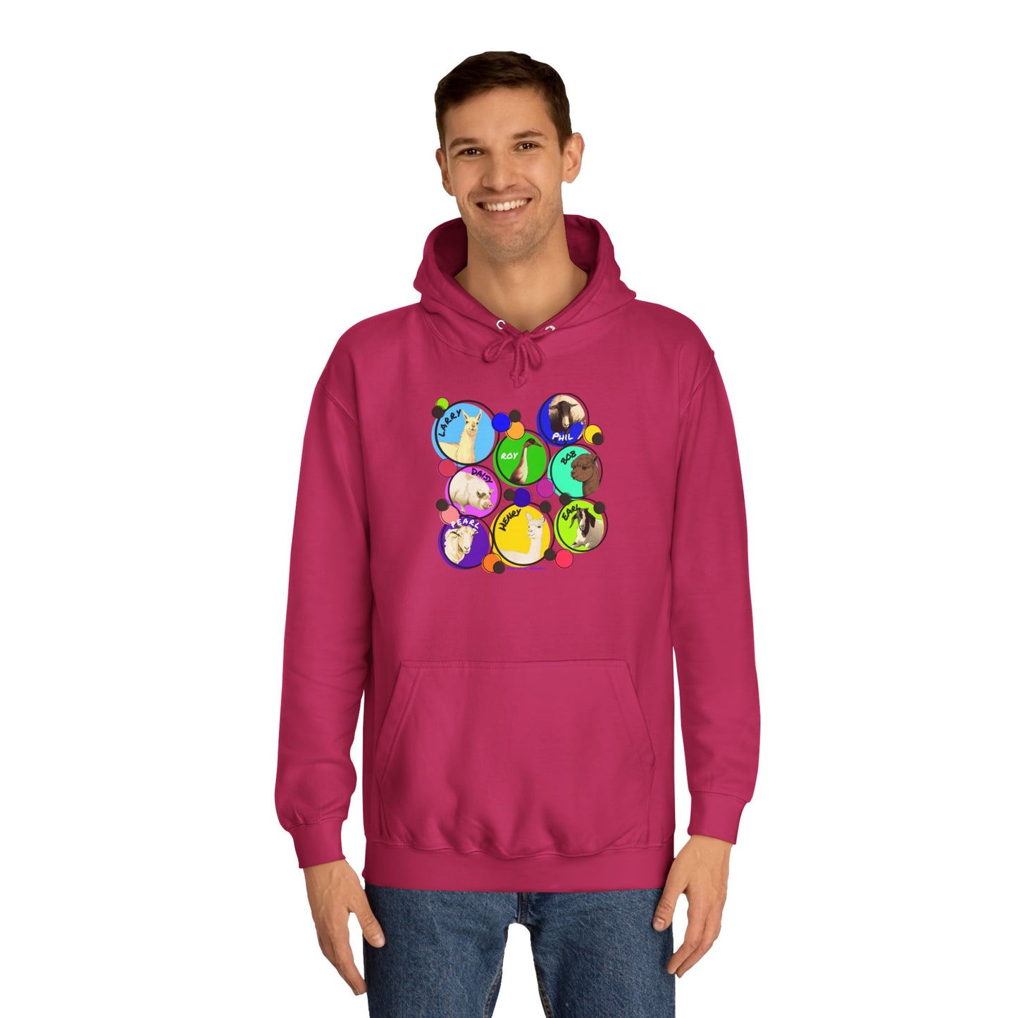 ADULT HOODIE (UNISEX) - THE WHOLE GANG  - CALI SUN