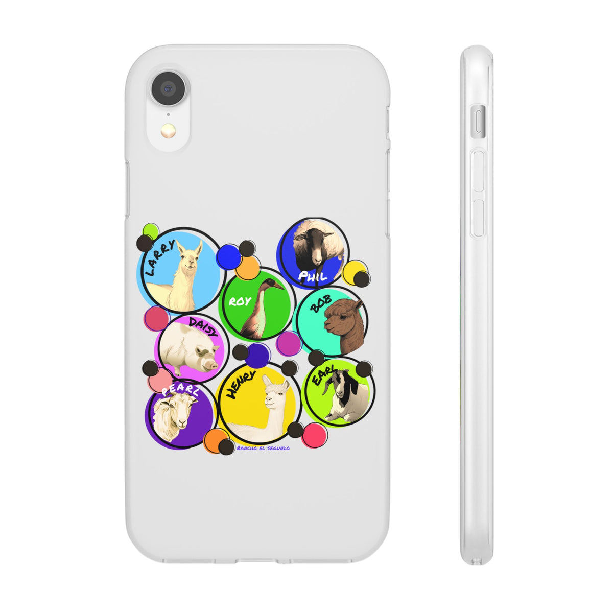 IPHONE & GALAXY FLEXI CASE - THE WHOLE GANG - CALI SUN