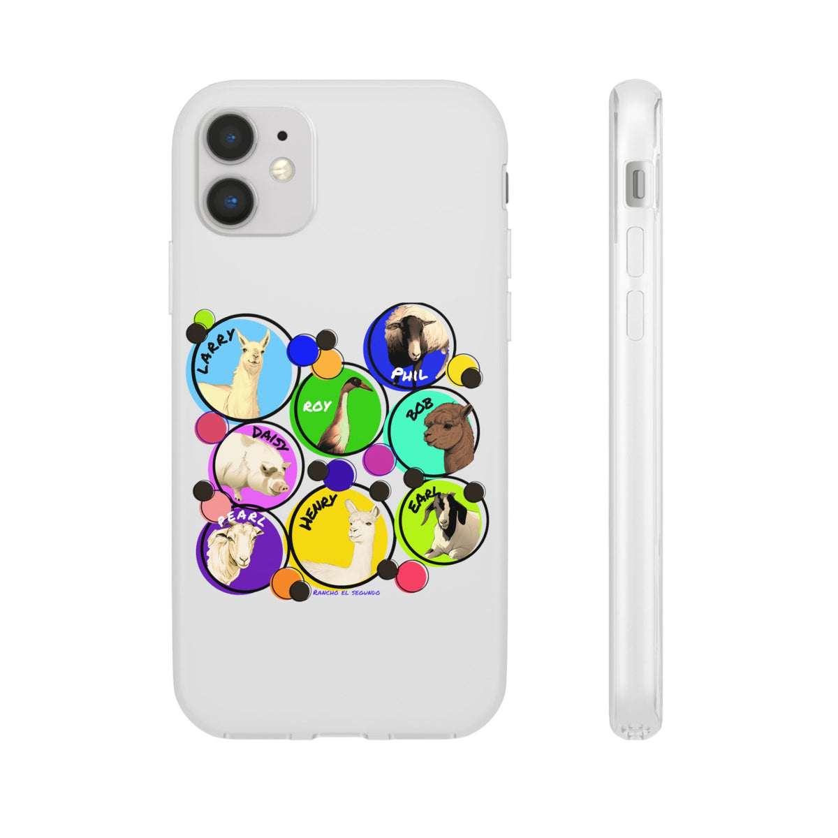 IPHONE & GALAXY FLEXI CASE - THE WHOLE GANG - CALI SUN
