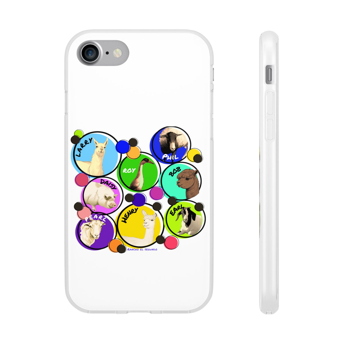 IPHONE & GALAXY FLEXI CASE - THE WHOLE GANG - CALI SUN