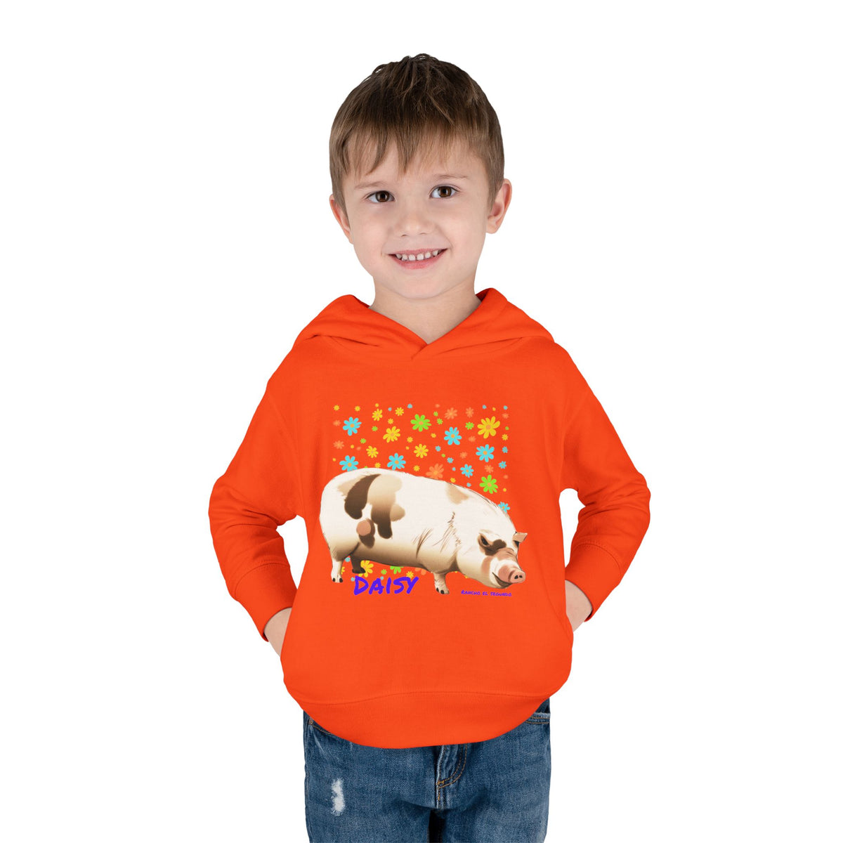 TODDLER HOODIE - DAISY - CALI SUN