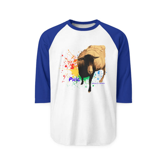 BASEBALL T-SHIRT (UNISEX) - PHIL - CALI SUN