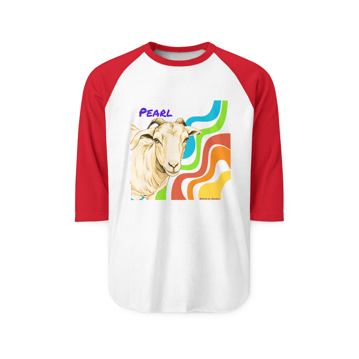 BASEBALL T-SHIRT (UNISEX) - PEARL - CALI SUN