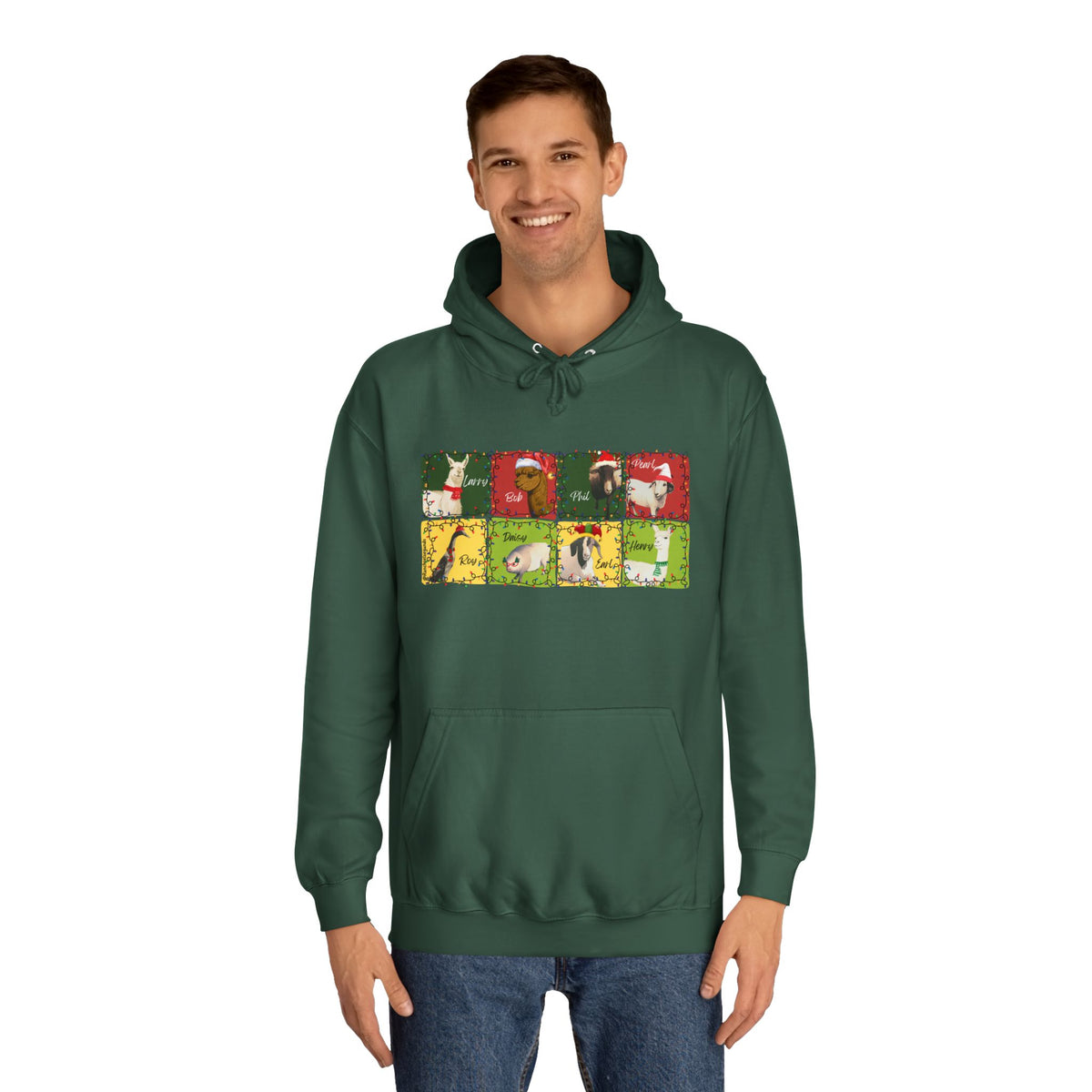 CHRISTMAS WITH THE WHOLE GANG - ADULT HOODIE