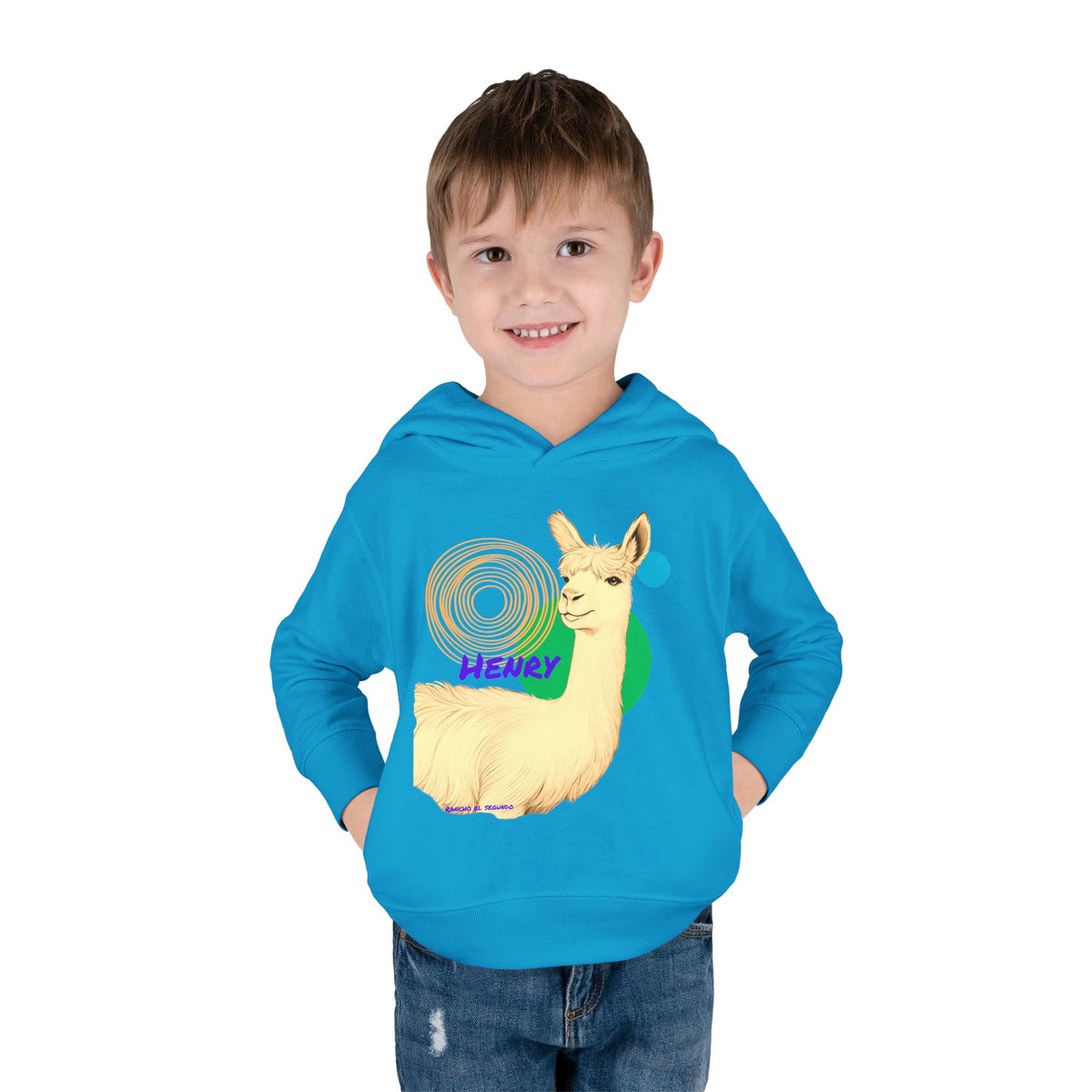 TODDLER HOODIE - HENRY - CALI SUN