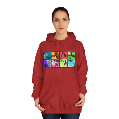 THE WHOLE GANG - ADULT HOODIE - BOLD