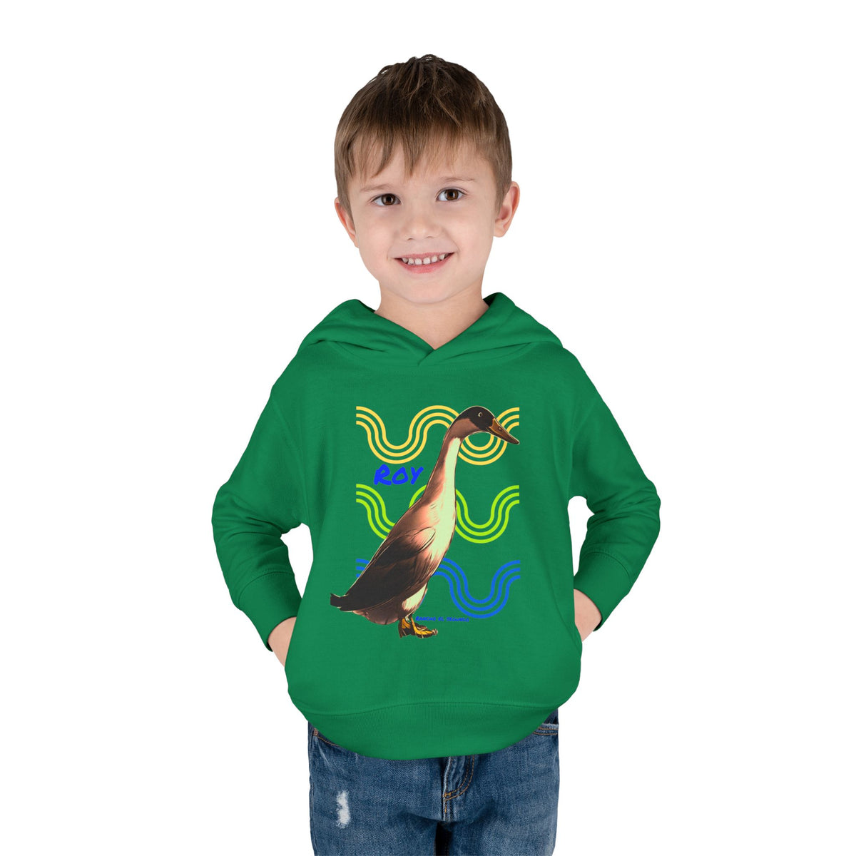 TODDLER PULLOVER HOODIE - ROY - CALI SUN