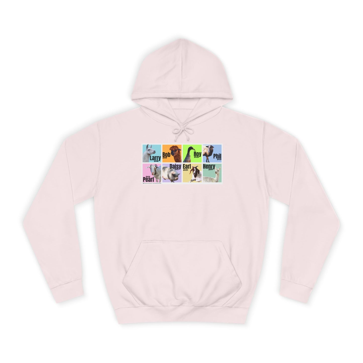 ADULT HOODIE - THE WHOLE GANG - PASTEL