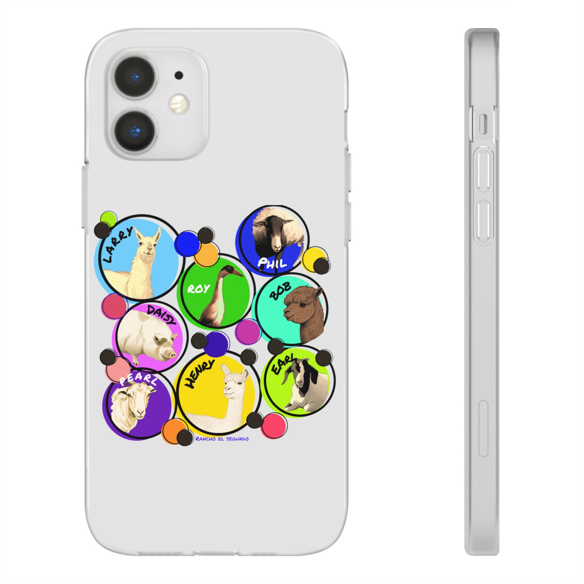 IPHONE & GALAXY FLEXI CASE - THE WHOLE GANG - CALI SUN