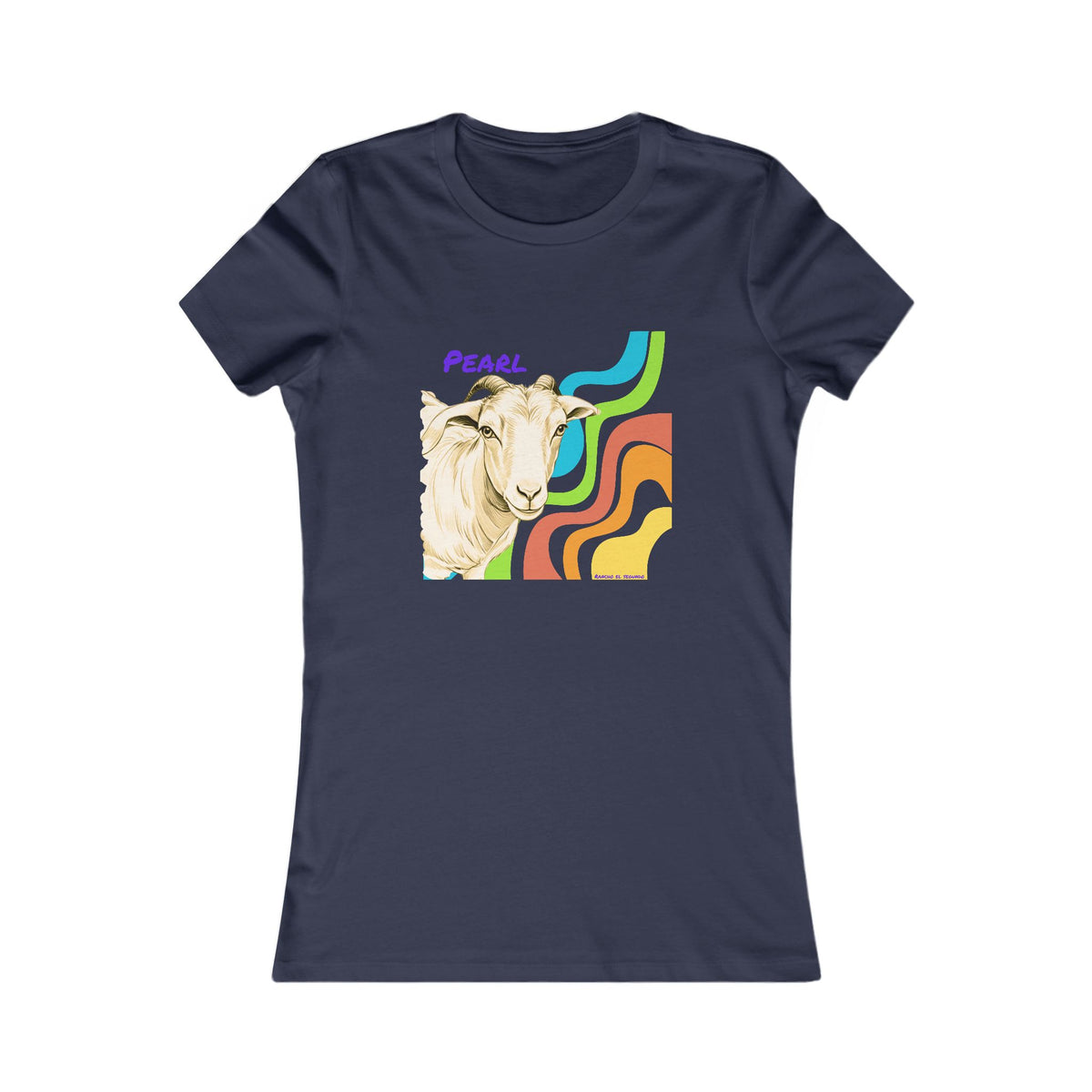 WOMENS SLIM CUT T-SHIRT - PEARL - CALI SUN
