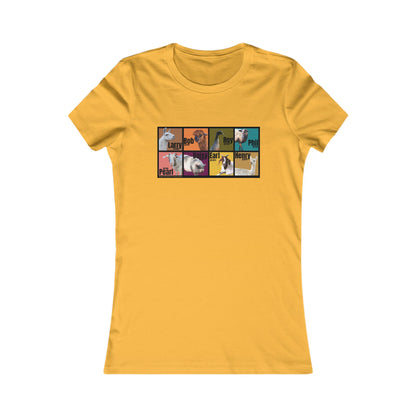 THE WHOLE GANG - WOMENS TEE - EARTH TONES