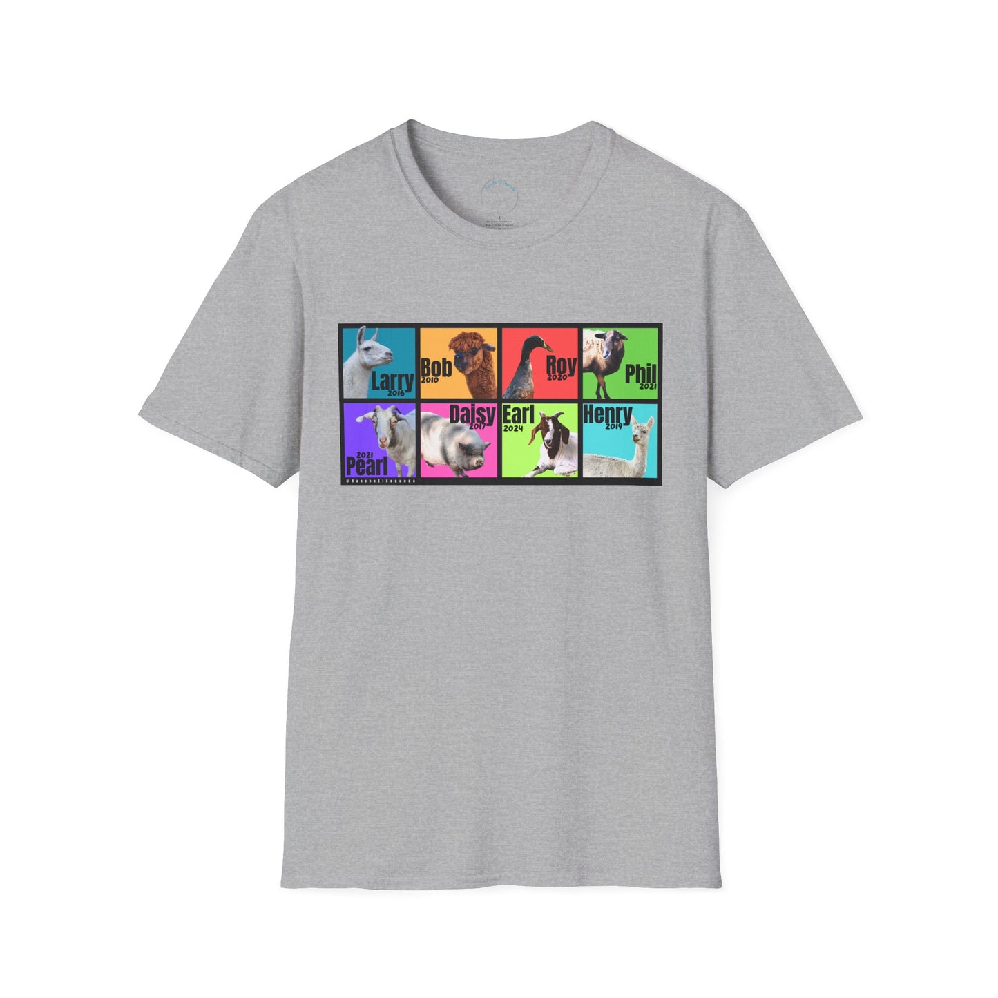 THE WHOLE GANG - ADULT SOFTSTYLE TEE -  BOLD