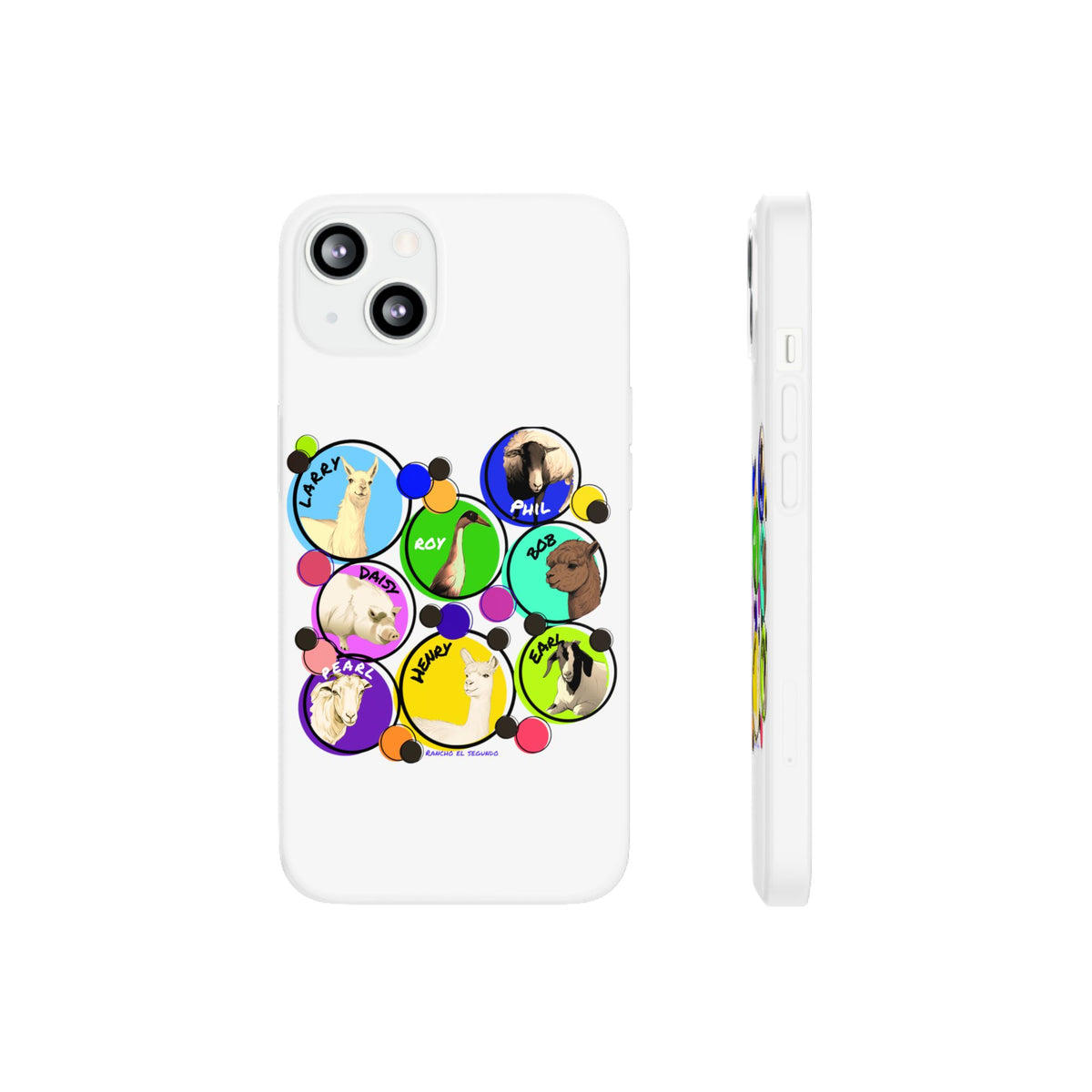IPHONE & GALAXY FLEXI CASE - THE WHOLE GANG - CALI SUN