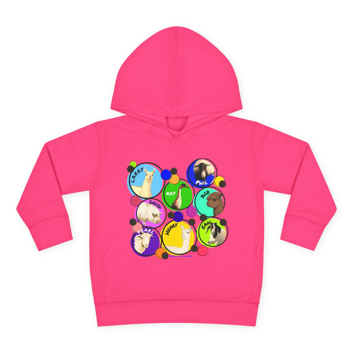 TODDLER  HOODIE - THE WHOLE GANG - CALI SUN