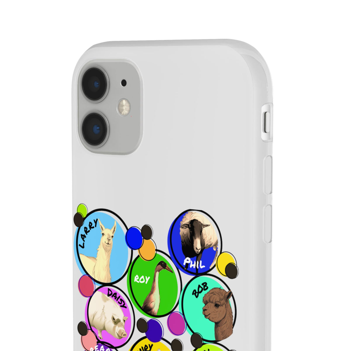 IPHONE & GALAXY FLEXI CASE - THE WHOLE GANG - CALI SUN
