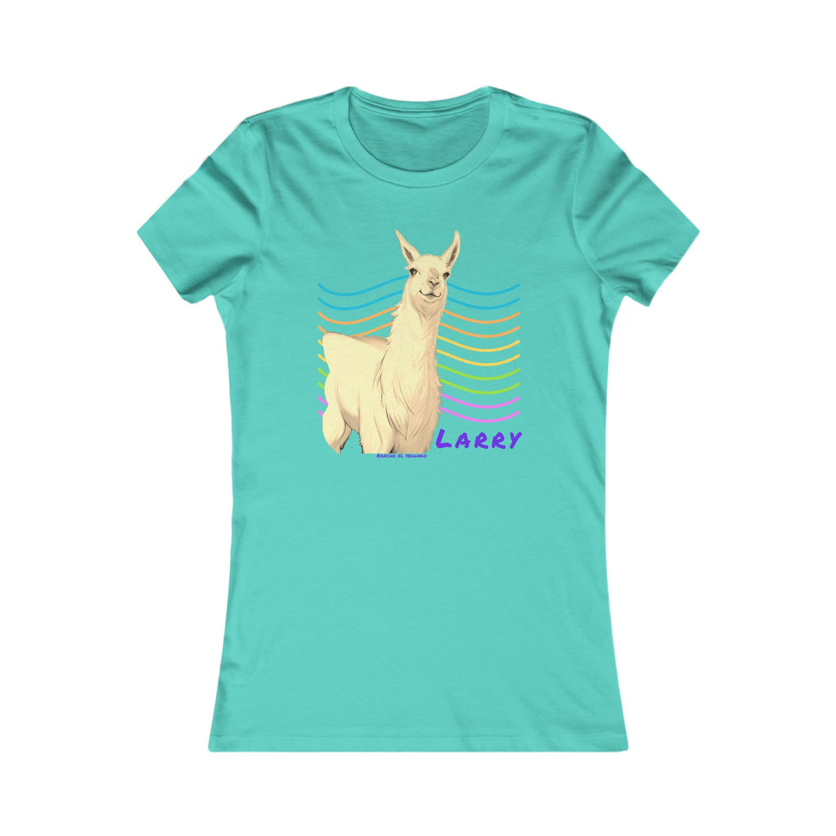 WOMENS SLIM CUT T-SHIRT - LARRY - CALI SUN