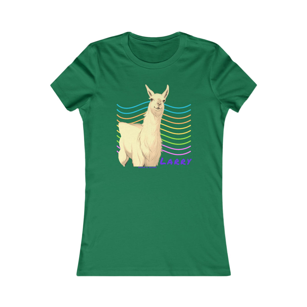 WOMENS SLIM CUT T-SHIRT - LARRY - CALI SUN