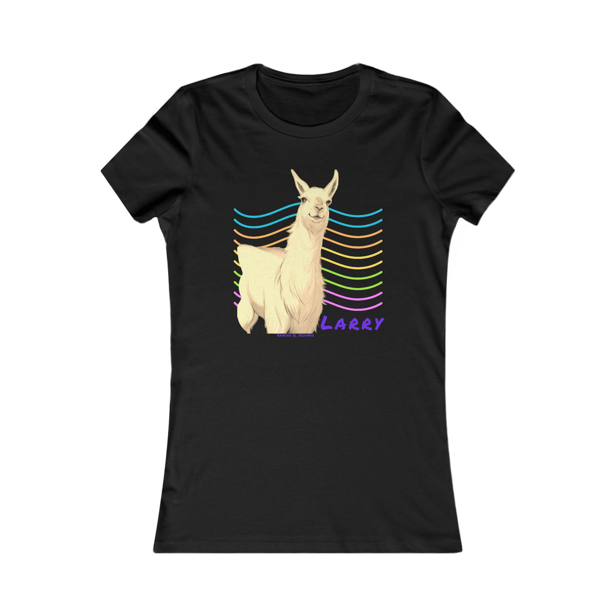 WOMENS SLIM CUT T-SHIRT - LARRY - CALI SUN