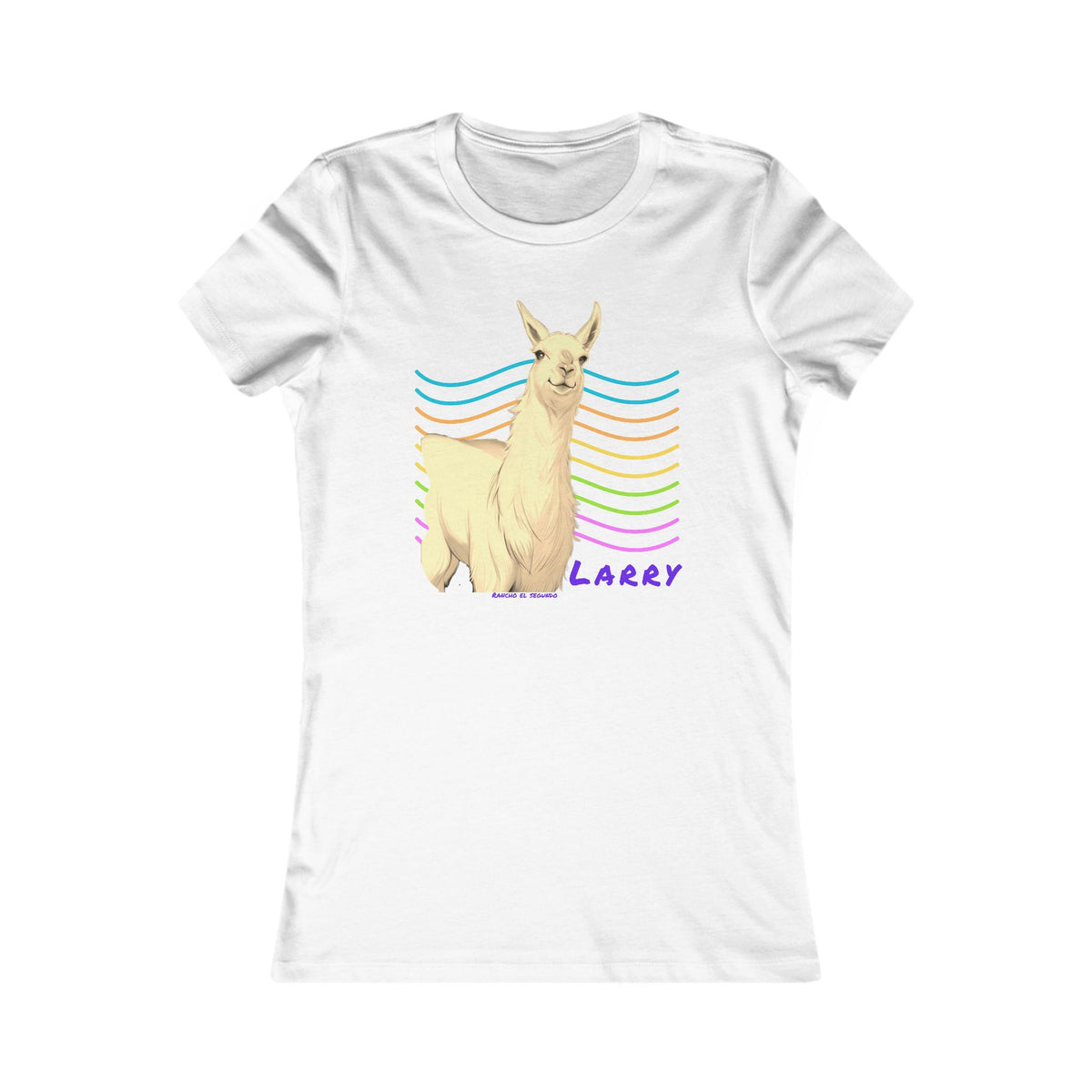 WOMENS SLIM CUT T-SHIRT - LARRY - CALI SUN
