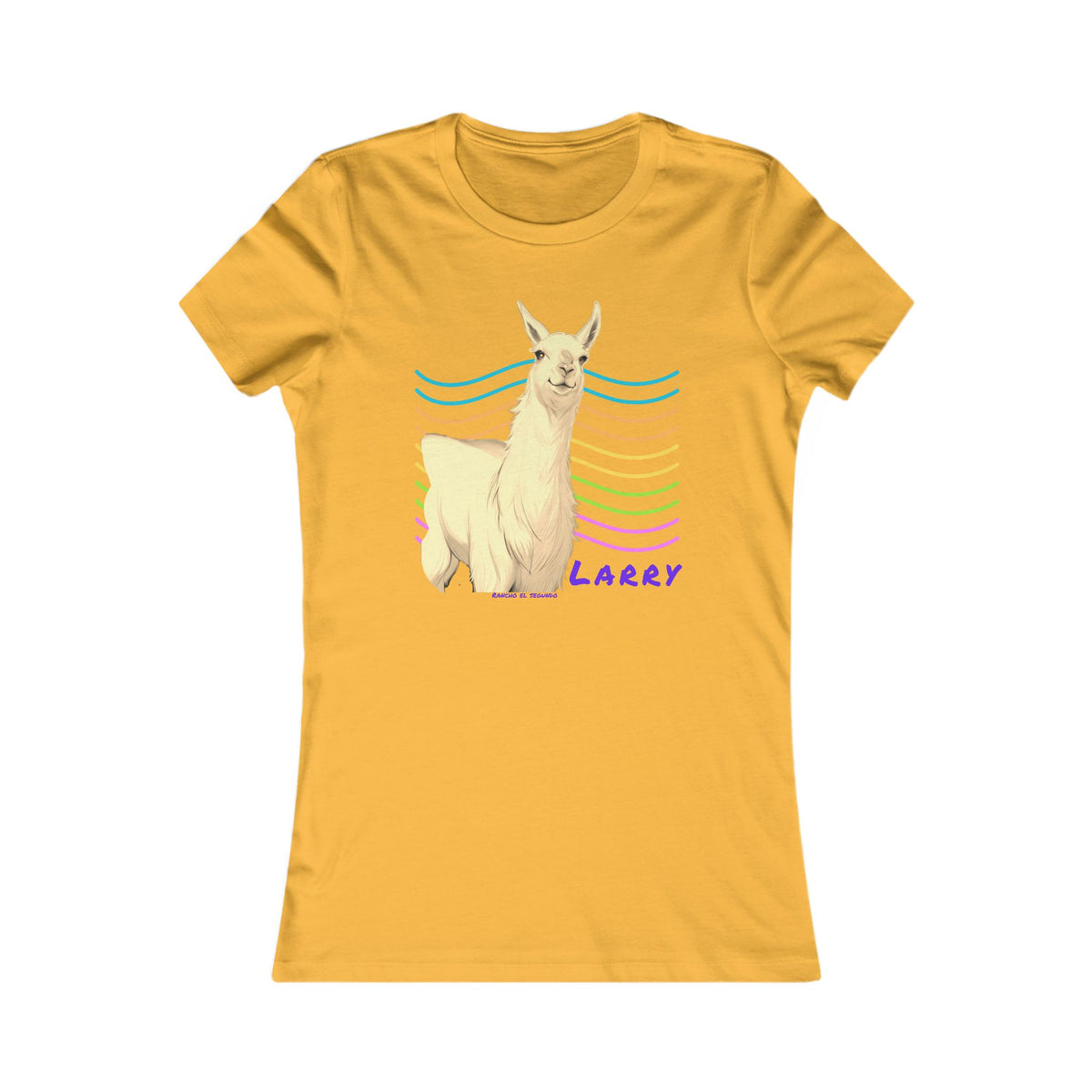 WOMENS SLIM CUT T-SHIRT - LARRY - CALI SUN