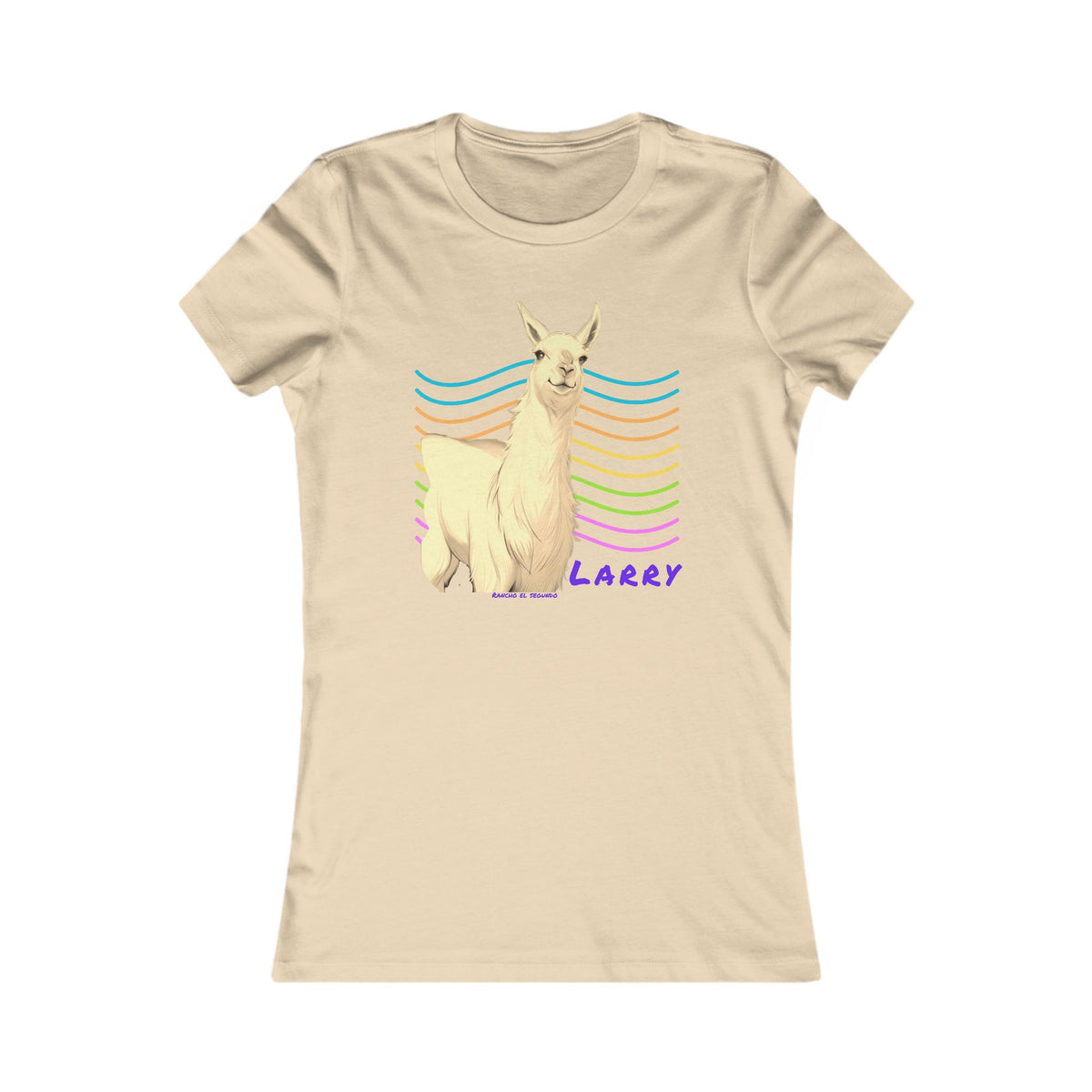WOMENS SLIM CUT T-SHIRT - LARRY - CALI SUN
