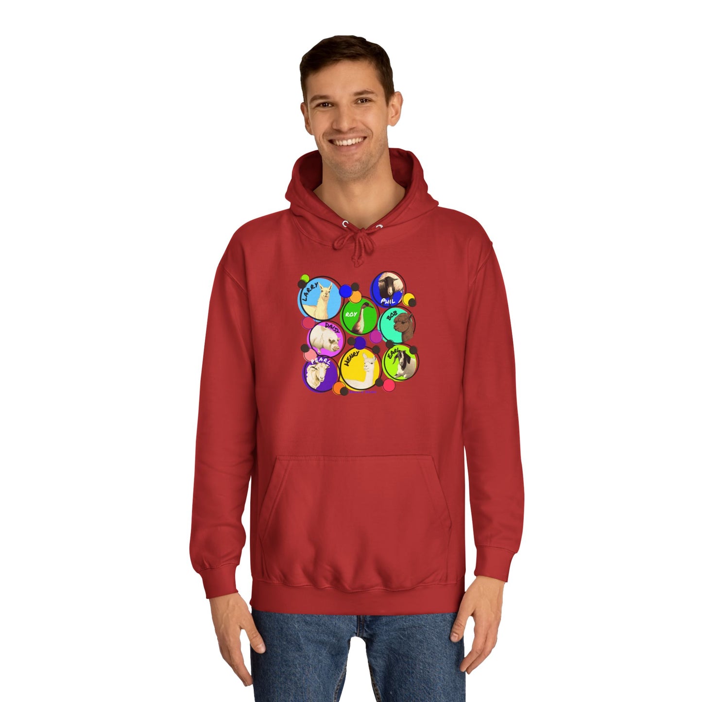 ADULT HOODIE (UNISEX) - THE WHOLE GANG  - CALI SUN