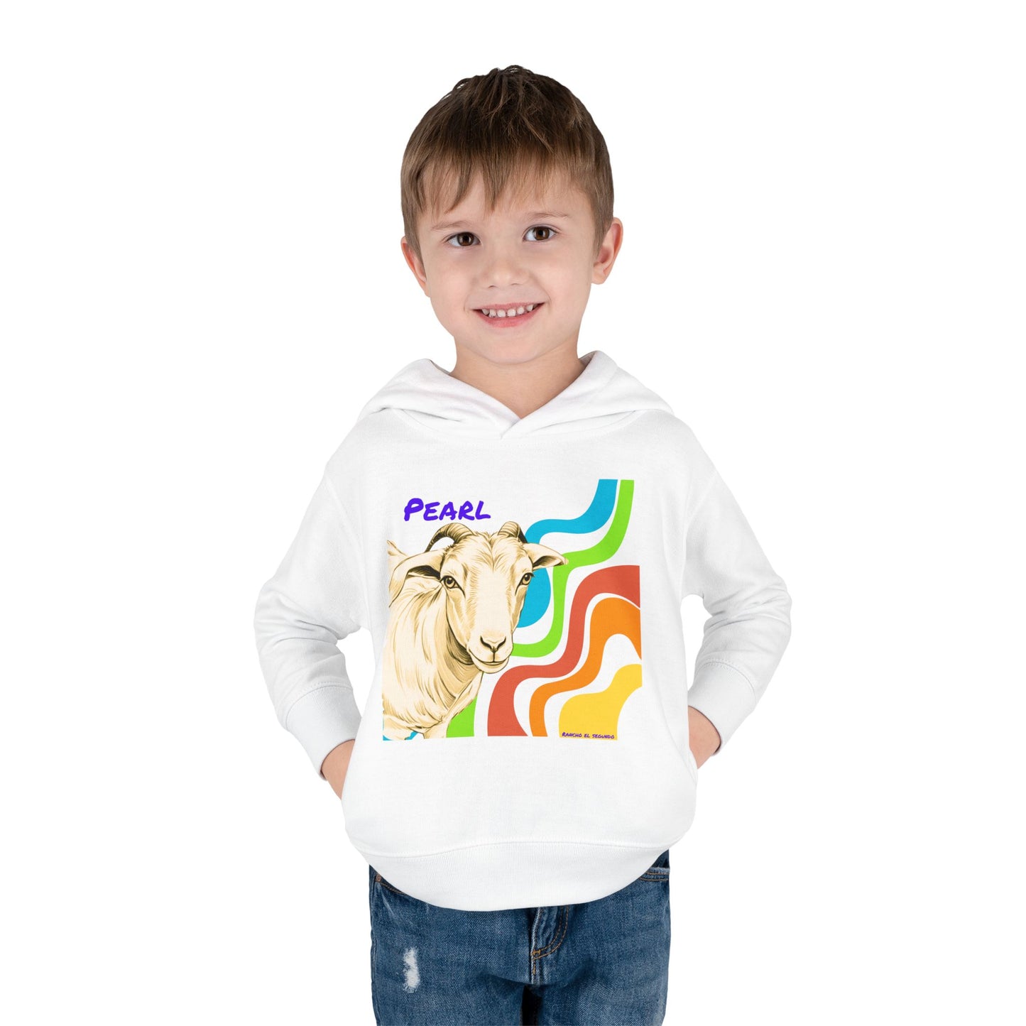 TODDLER HOODIE - PEARL - CALI SUN