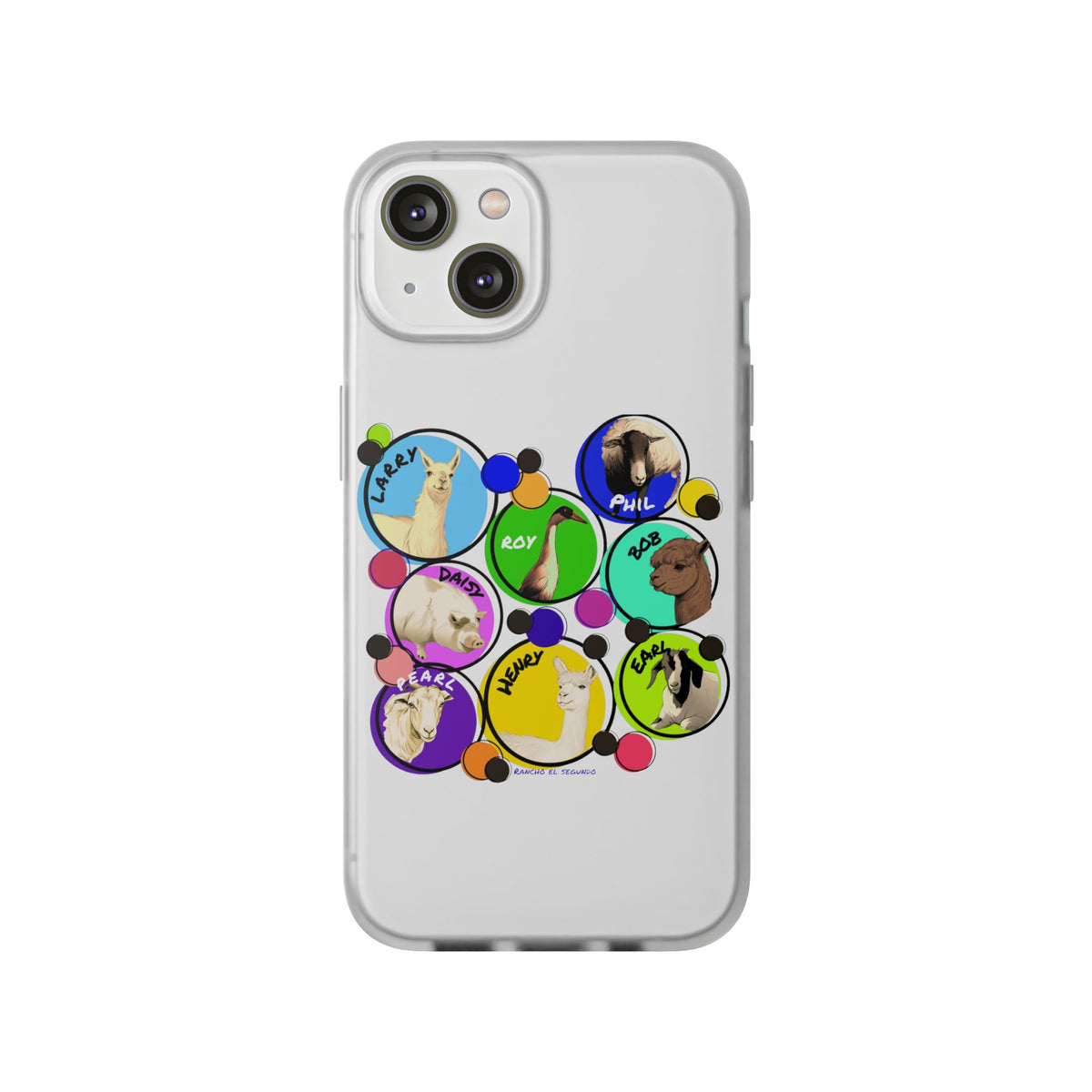 IPHONE & GALAXY FLEXI CASE - THE WHOLE GANG - CALI SUN