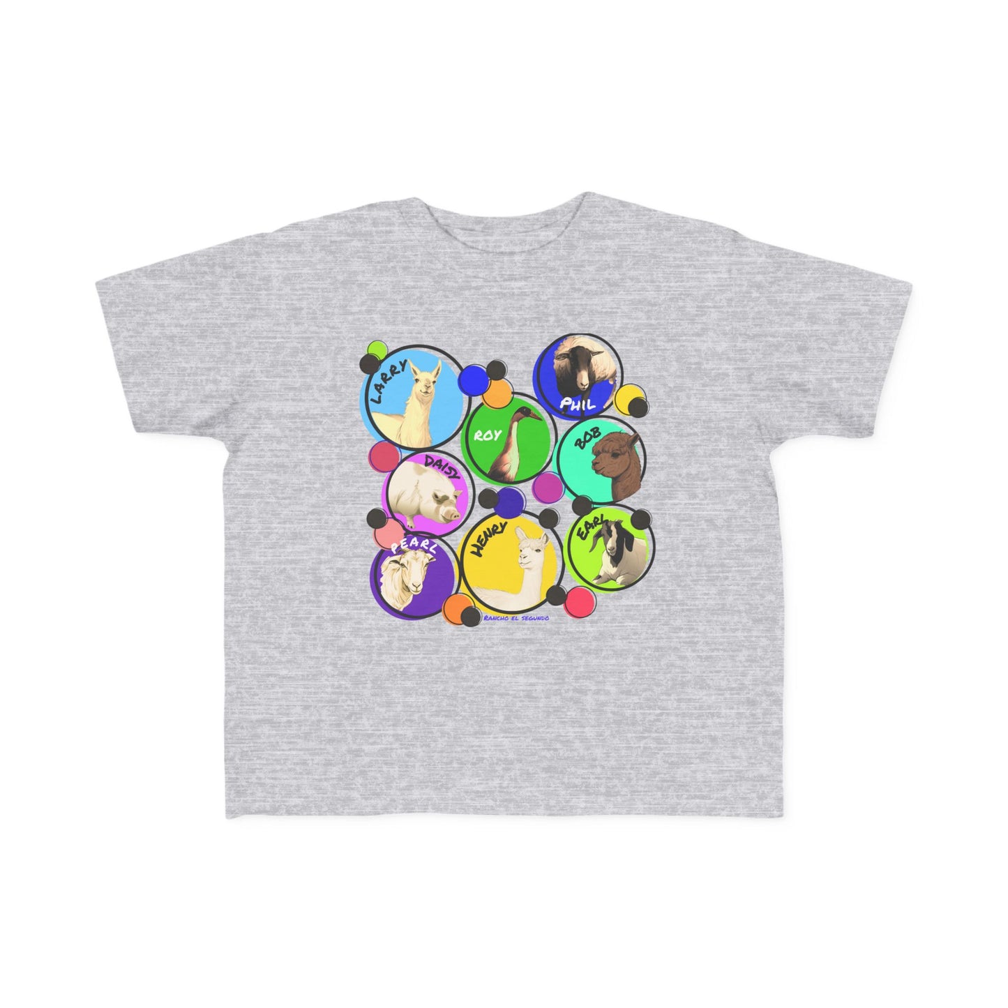 TODDLER T-SHIRT - WHOLE GANG - CALI SUN