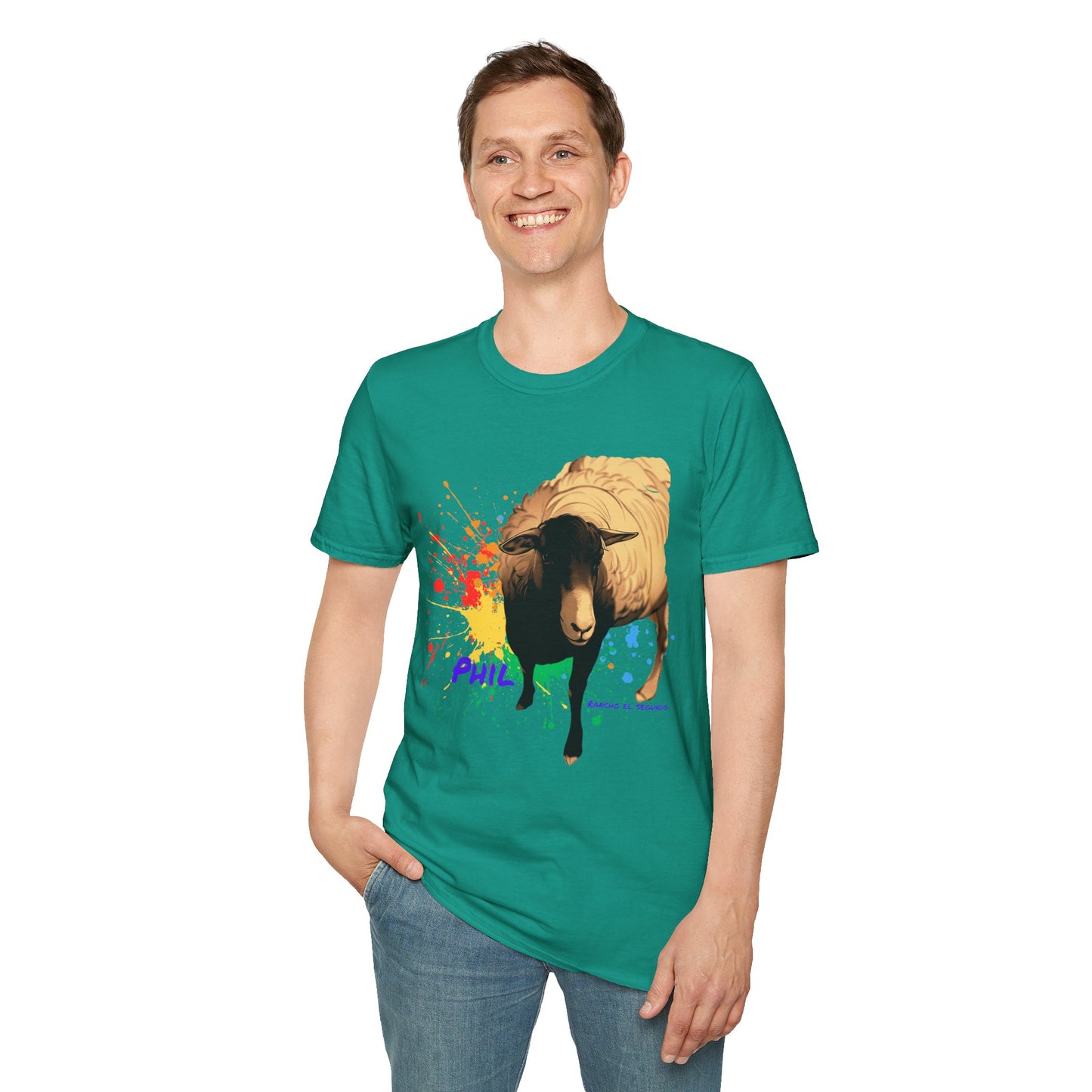 ADULT T-SHIRT (UNISEX) - PHIL - CALI SUN