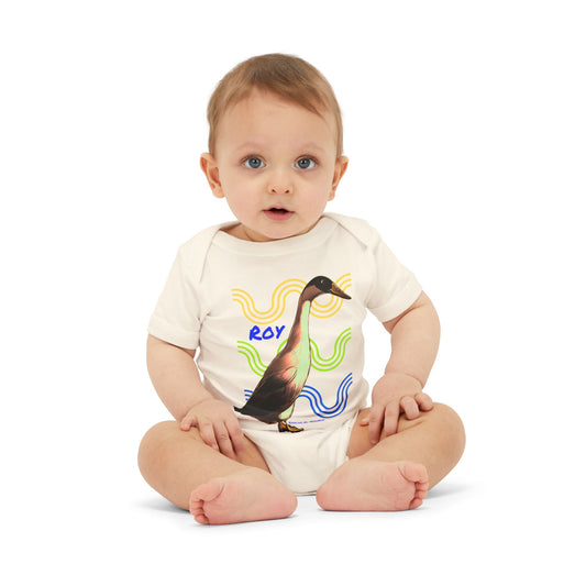INFANT SHORT SLEEVE ONESIE - ROY - CALI SUN