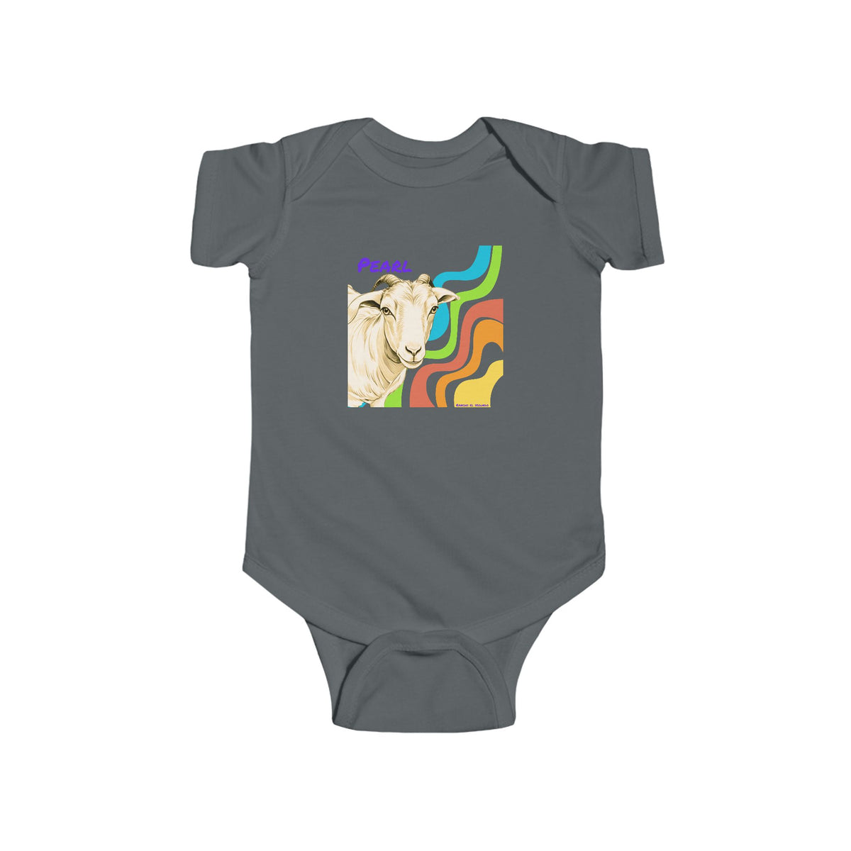 INFANT ONESIE - PEARL - CALI SUN