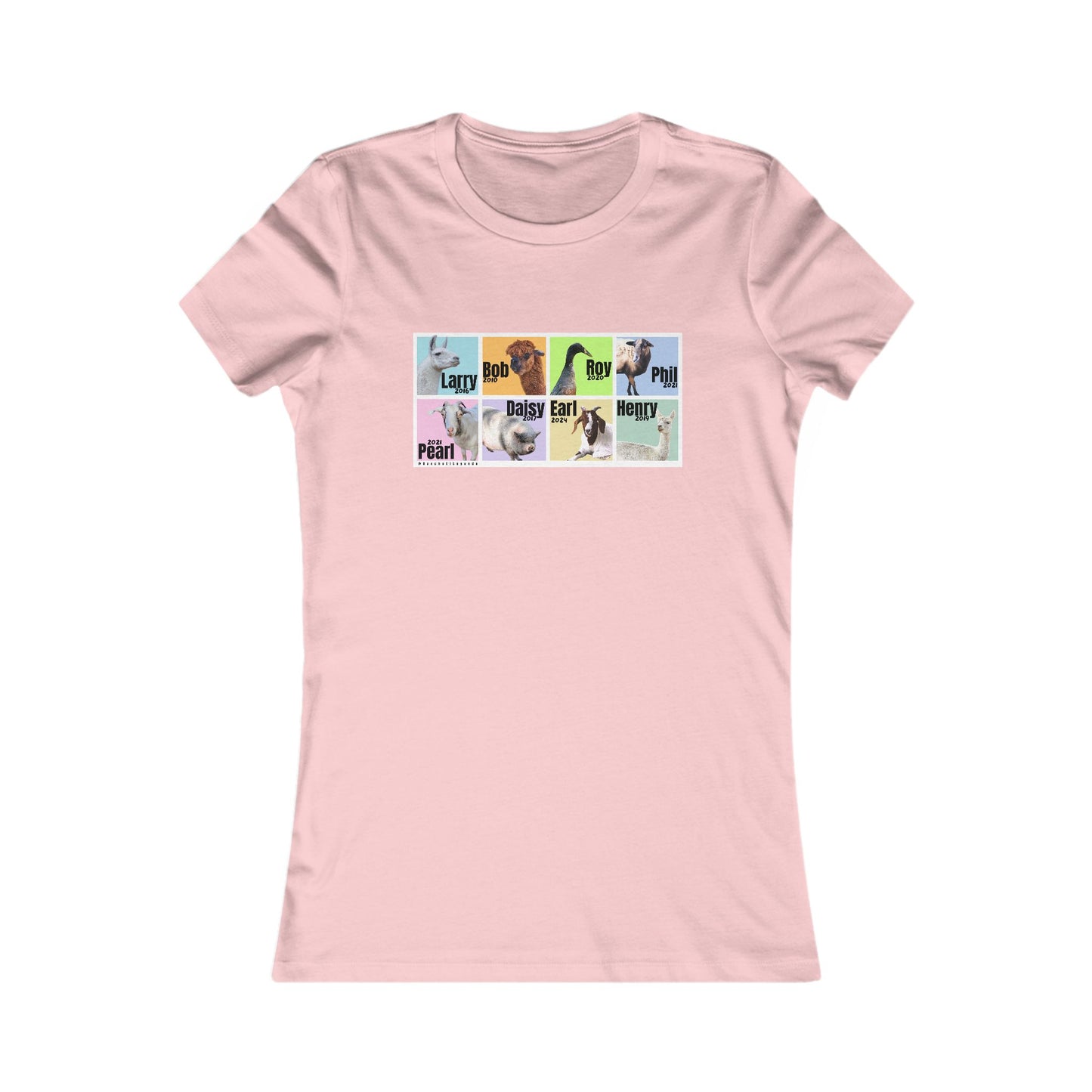 THE WHOLE GANG - WOMEN'S TEE - PASTEL