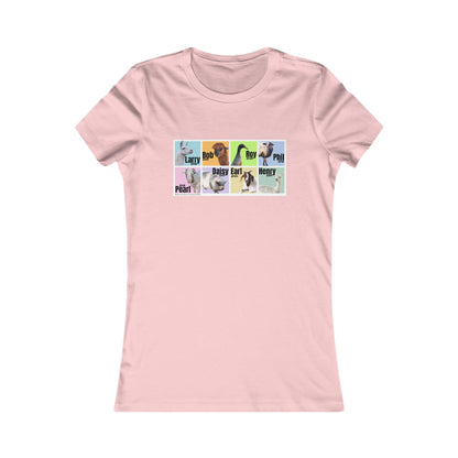 THE WHOLE GANG - WOMEN'S TEE - PASTEL