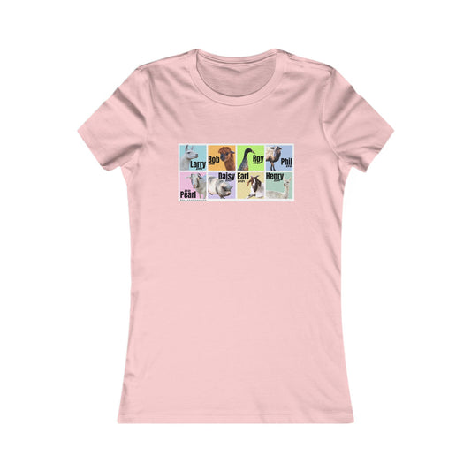 THE WHOLE GANG - WOMEN'S TEE - PASTEL