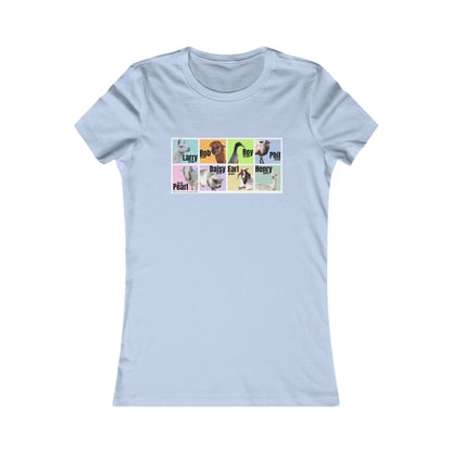 THE WHOLE GANG - WOMEN'S TEE - PASTEL