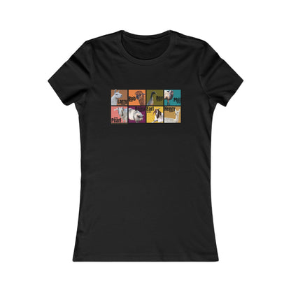 THE WHOLE GANG - WOMENS TEE - EARTH TONES