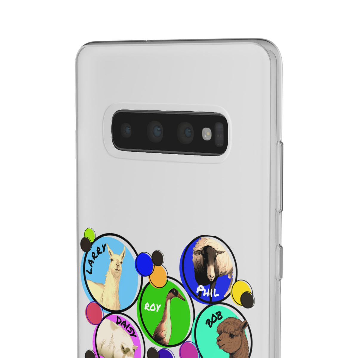 IPHONE & GALAXY FLEXI CASE - THE WHOLE GANG - CALI SUN