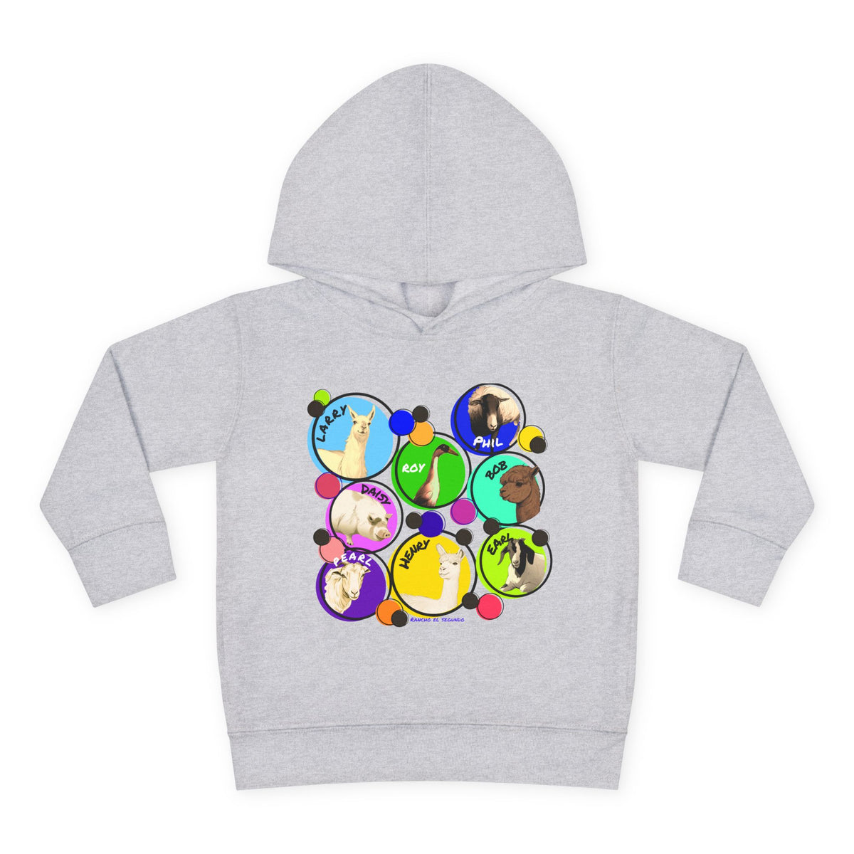 TODDLER  HOODIE - THE WHOLE GANG - CALI SUN