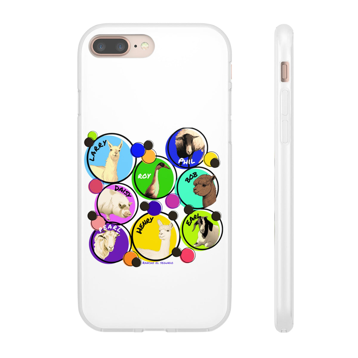 IPHONE & GALAXY FLEXI CASE - THE WHOLE GANG - CALI SUN