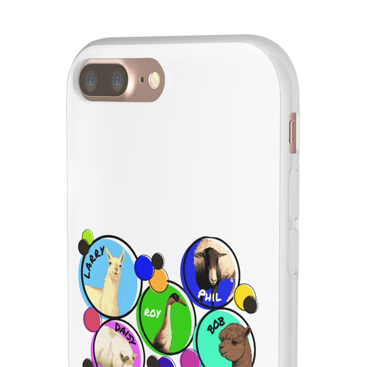 IPHONE & GALAXY FLEXI CASE - THE WHOLE GANG - CALI SUN