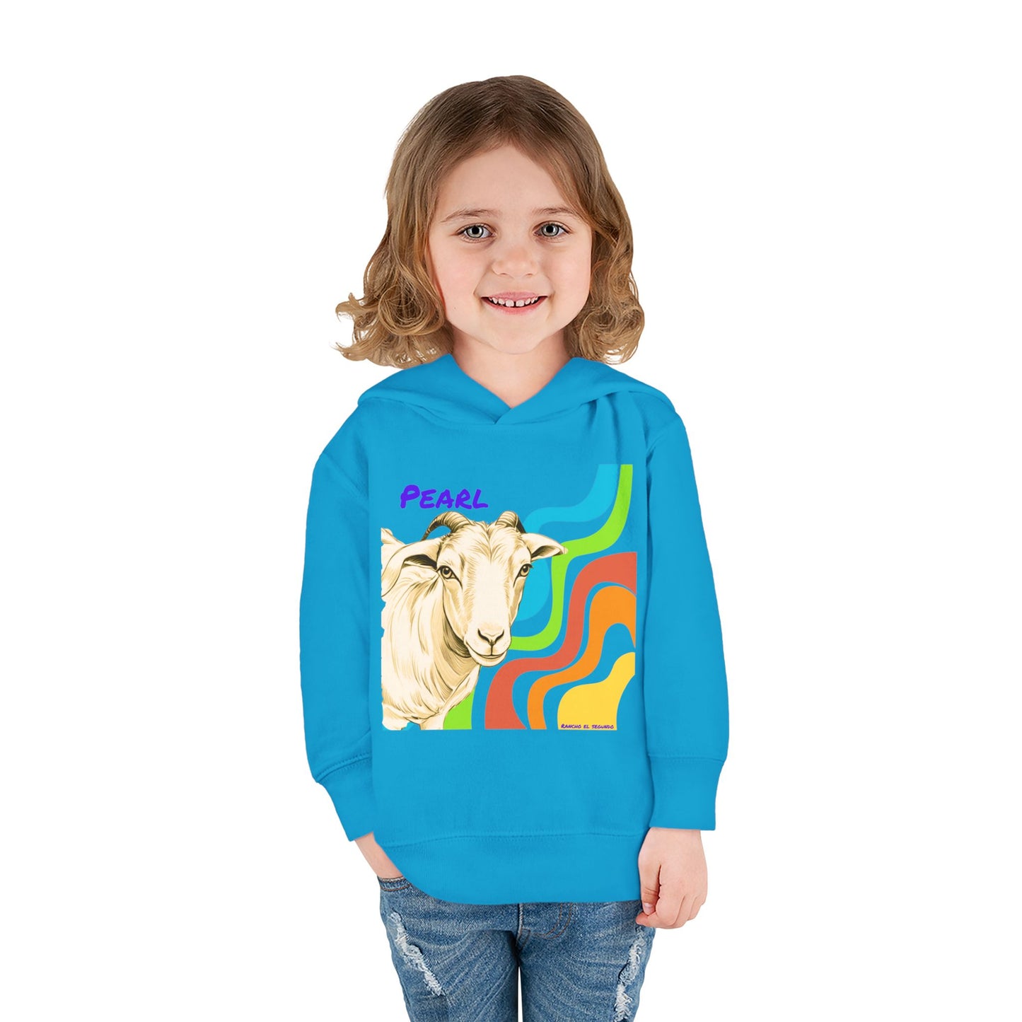 TODDLER HOODIE - PEARL - CALI SUN