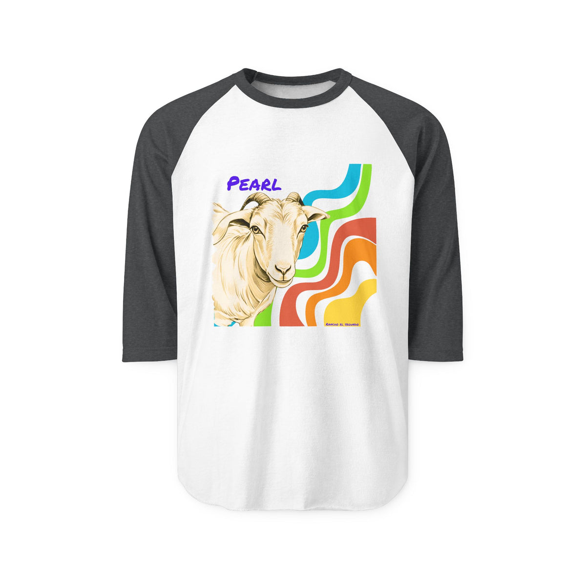 BASEBALL T-SHIRT (UNISEX) - PEARL - CALI SUN