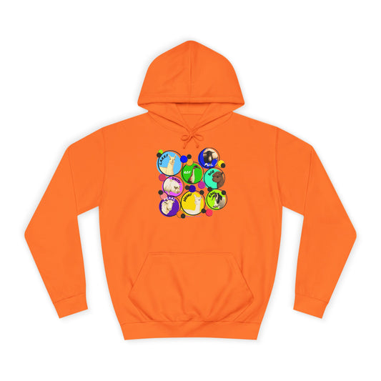 ADULT HOODIE (UNISEX) - THE WHOLE GANG  - CALI SUN