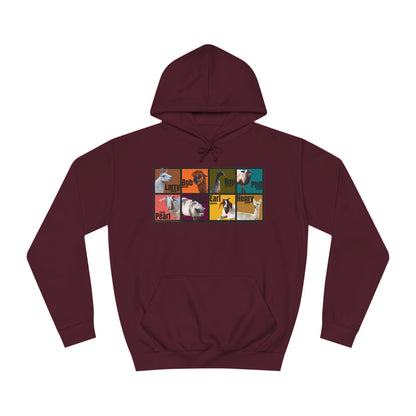 THE WHOLE GANG - ADULT HOODIE - EARTH TONES