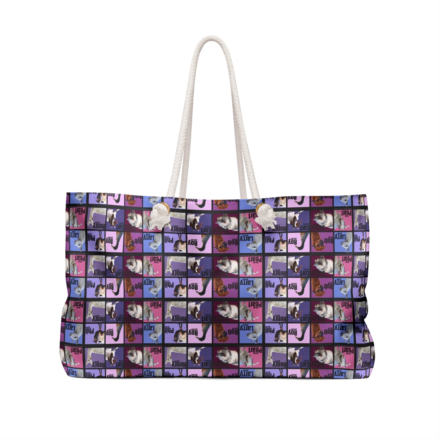 THE WHOLE GANG - WEEKENDER BAG - PURPLE