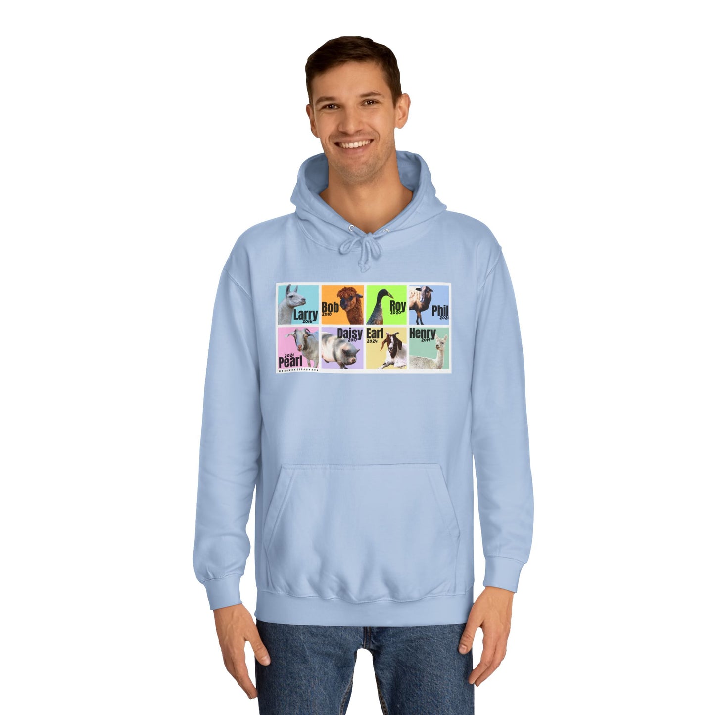 THE WHOLE GANG - ADULT HOODIE - PASTEL