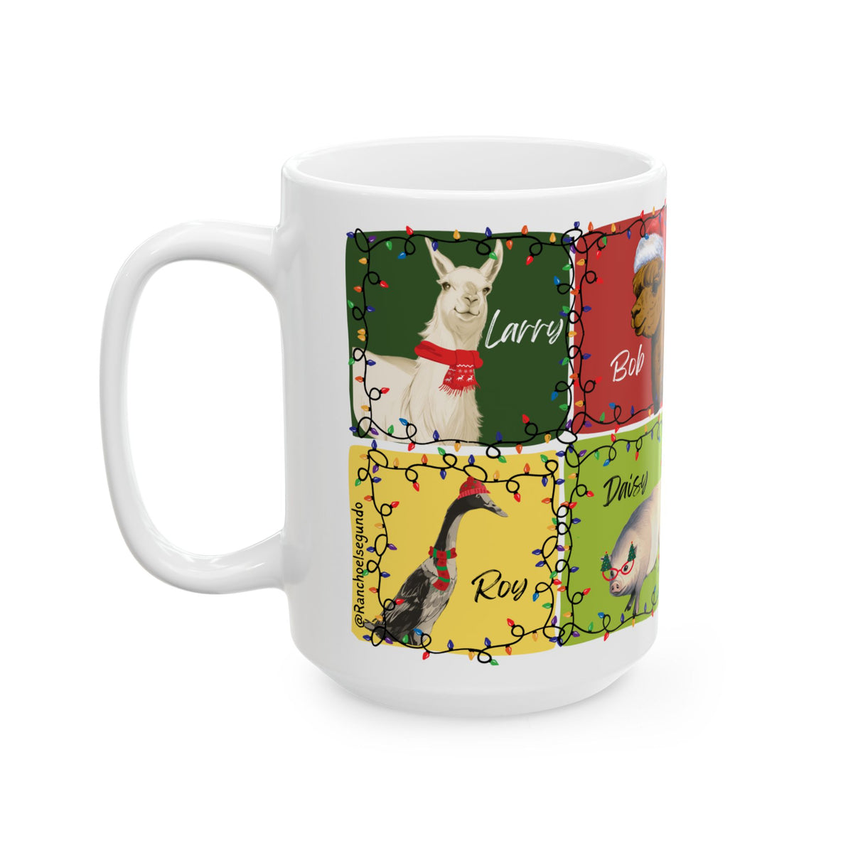 SALE!   20% OFF CHRISTMAS WITH THE WHOLE GANG, 15oz mug